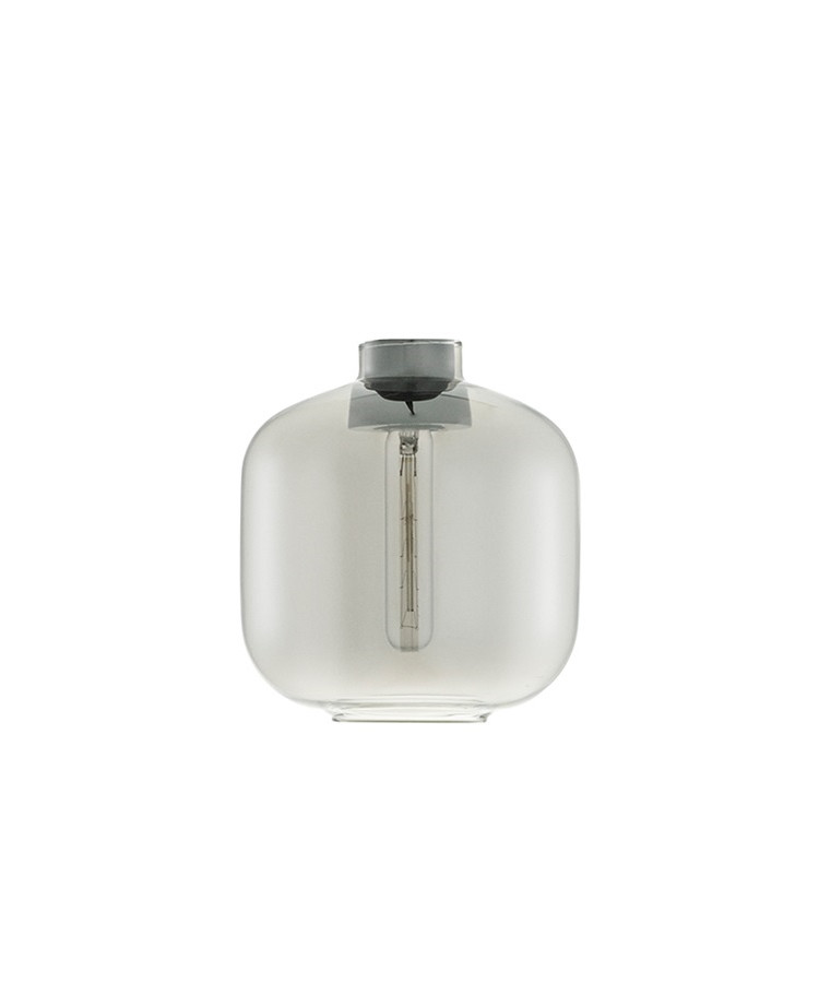 Image of Amp Glas f/Small Pendelleuchte Rauch - Normann Copenhagen bei Lampenmeister.ch